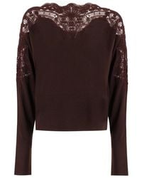 Ermanno Scervino - Round-Neck Knitwear - Lyst