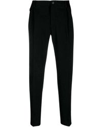 Dolce & Gabbana - Pantaloni su misura in lana nero - Lyst