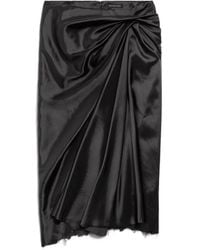 Balenciaga - Midi Skirts - Lyst