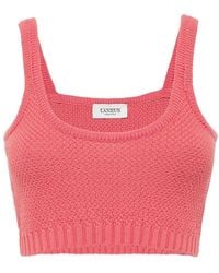 Laneus - Sleeveless Tops - Lyst