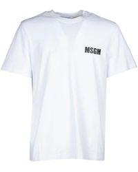MSGM - T-Shirts - Lyst