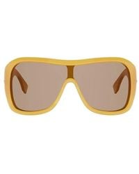 Fendi - Accessoires ,Geel ,Screen Zonnebril - Lyst