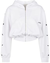 hinnominate - Bi01 weiß sweatshirt,zip-throughs - Lyst