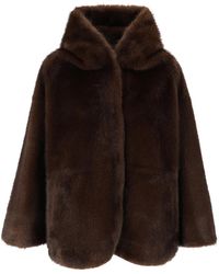 Bully - Faux Fur Hooded Jacket - Lyst