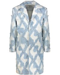 DIESEL - Single-Breasted Coats - Lyst
