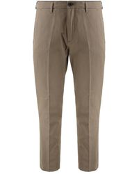 Department 5 - Broeken ,Groen ,Katoen Katoenen Chino Broek Met Zakken - Lyst