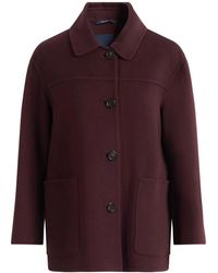 Max Mara - Jassen ,Rood ,Coats - Lyst