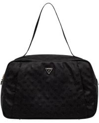 Guess - Tassen ,Zwart ,Polyester Devon Shopper - Lyst