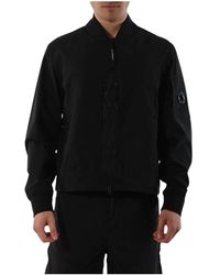 C.P. Company - Bomber shell-r jacke mit goggle-detail - Lyst