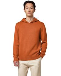 Alpha Studio - Merino-Woll-Hoodie - Lyst