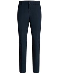 Strellson - Suit Broeken Met Geribbelde Textuur - Lyst