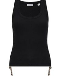 Burberry - Sleeveless Tops - Lyst