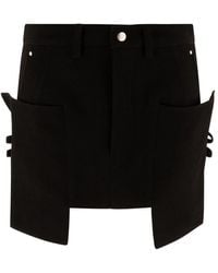 Rick Owens - "Stefan" Miniskirt - Lyst