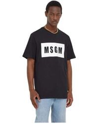 MSGM - T-Shirts - Lyst