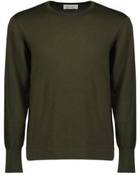 Officine Generale - Round-Neck Knitwear - Lyst