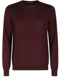 Tagliatore - Round-Neck Knitwear - Lyst