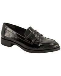 Tamaris - Stilvolle flache loafers in schwarz - Lyst