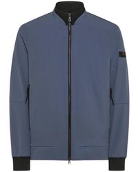 Peuterey - Jassen ,Blauw ,Polyester Bofin Mdn Winddicht Jack - Lyst