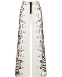 Roberto Cavalli - Wide Trousers - Lyst
