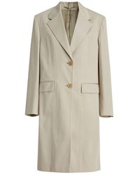 Prada - Single-Breasted Jas - Lyst