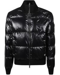 Moose Knuckles - Jassen ,Zwart ,Nylon Kings Down Bomber - Lyst