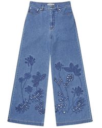 Munthe - Wide Jeans - Lyst
