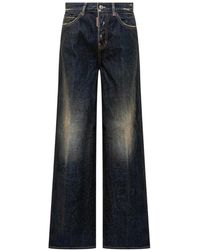 DSquared² - Wide Jeans - Lyst