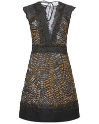 Moschino - Elegant Jurk Met Diepe Halslijn - Lyst