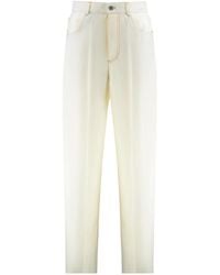 Bottega Veneta - Straight Trousers - Lyst