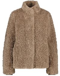 Rino & Pelle - Jassen ,Bruin ,Polyester Kion Teddy Jacket - Lyst