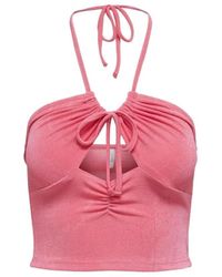 ONLY - Sleeveless Tops - Lyst