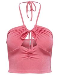 ONLY - Sleeveless Tops - Lyst