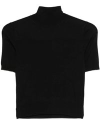 GOES BOTANICAL - Gestreifter Gerippter Kurzarm Pullover - Lyst