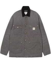 Carhartt - Hamilton Graphite Chore Coat - Lyst