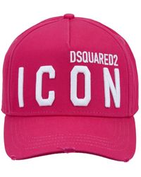 DSquared² - Icon Baseball Cap Mit Schnallenverschluss - Lyst