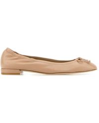 Stuart Weitzman - Puderrosa Leder Bria Ballerinas - Lyst