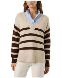 Pepe Jeans - V-Neck Knitwear - Lyst