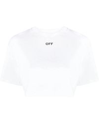 Off-White c/o Virgil Abloh - Camisetas y polos blancos - Lyst