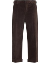 Moschino - Straight Trousers - Lyst