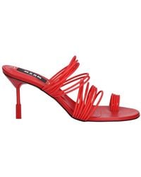 MSGM - Heeled Mules - Lyst