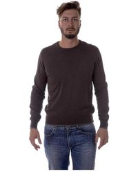 Armani Jeans - Round-Neck Knitwear - Lyst