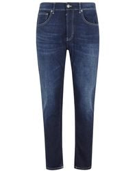 Dondup - Blauwe Carrot Slim Fit Jeans - Lyst