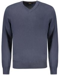 BOSS - V-Neck Knitwear - Lyst