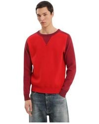 1989 STUDIO - Rode Trui Met Ronde Hals - Lyst