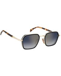 David Beckham - Accessoires ,Zwart ,1194/G/S Zonnebril - Lyst