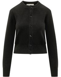 Ami Paris - Truien & Vesten ,Zwart ,Wol De Coeur Cardigan - Lyst