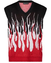 Vision Of Super - Sleeveless Knitwear - Lyst
