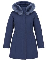 Refrigiwear - Jassen ,Blauw ,Lady Tech/1 Fur Jacket - Lyst