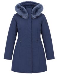 Refrigiwear - Jassen ,Blauw ,Lady Tech/1 Fur Jacket - Lyst