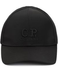C.P. Company - Cappellini con logo chrome-r in nero - Lyst
